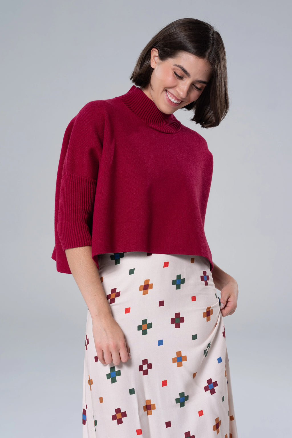sophia sweater bordeaux