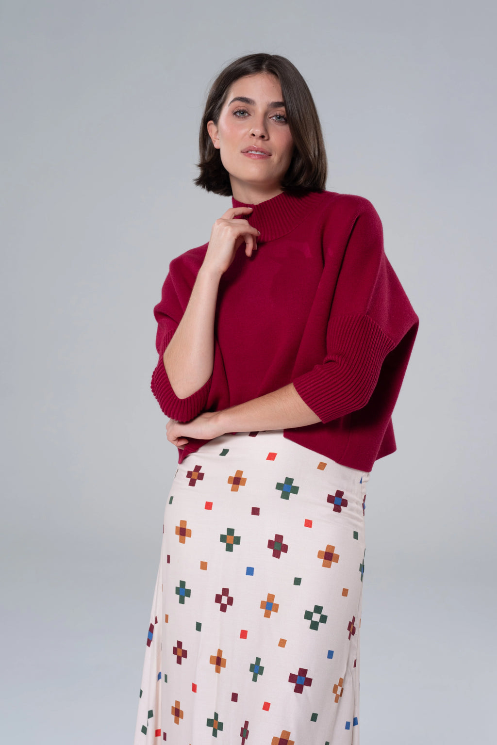 sophia sweater bordeaux