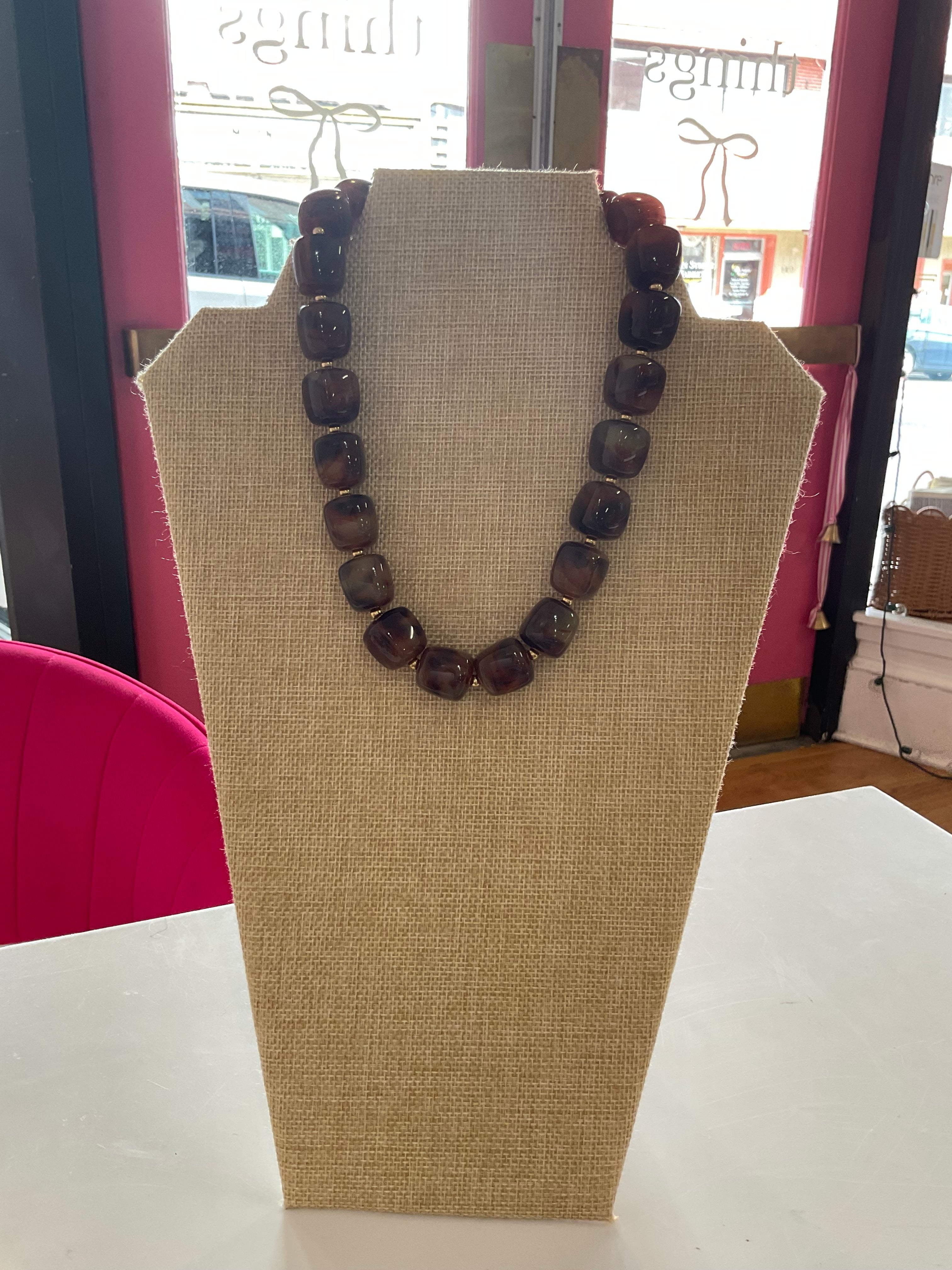 talia beaded necklace