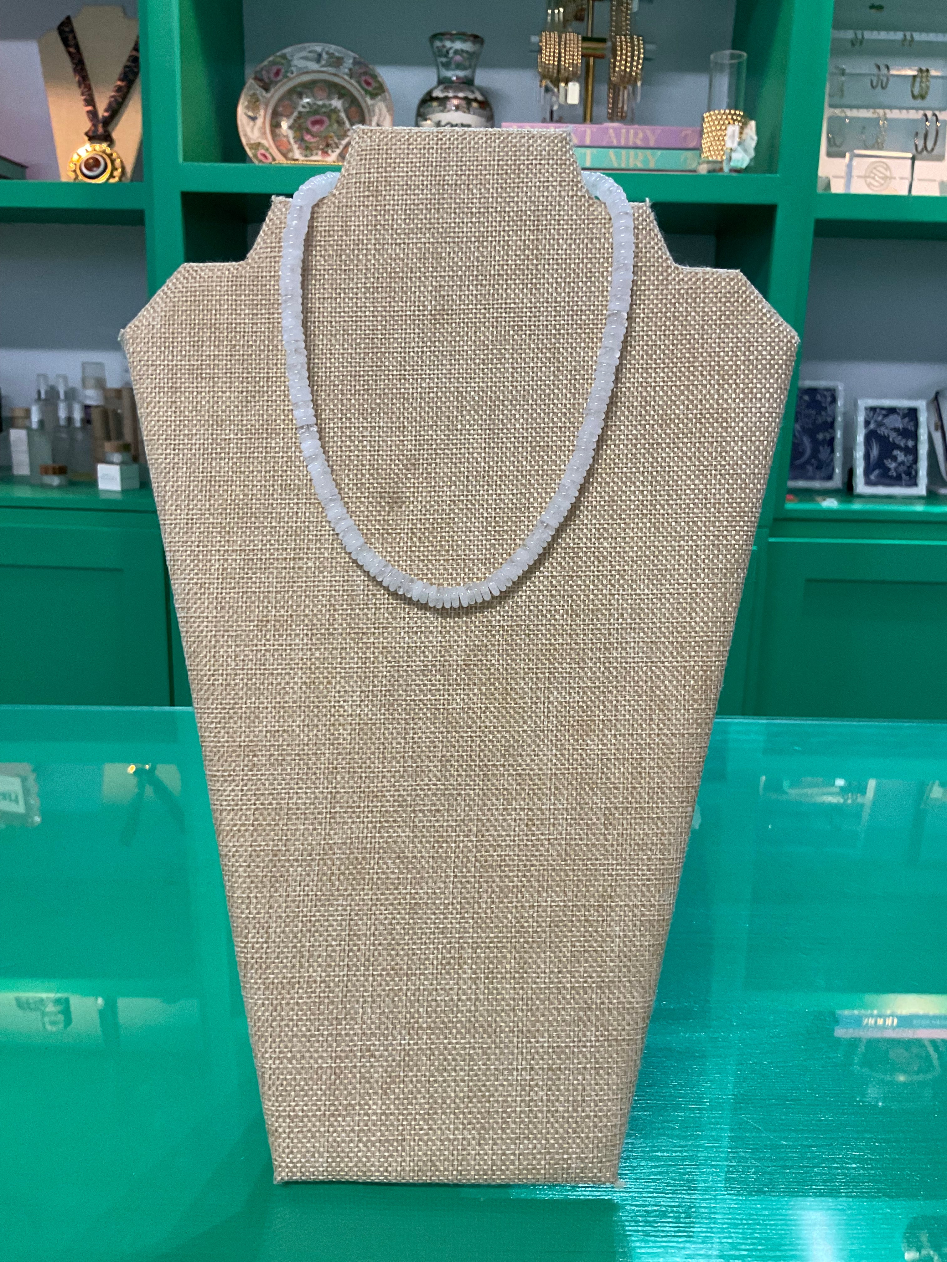 classic beaded necklace