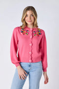 colson cardigan in cherry blossom