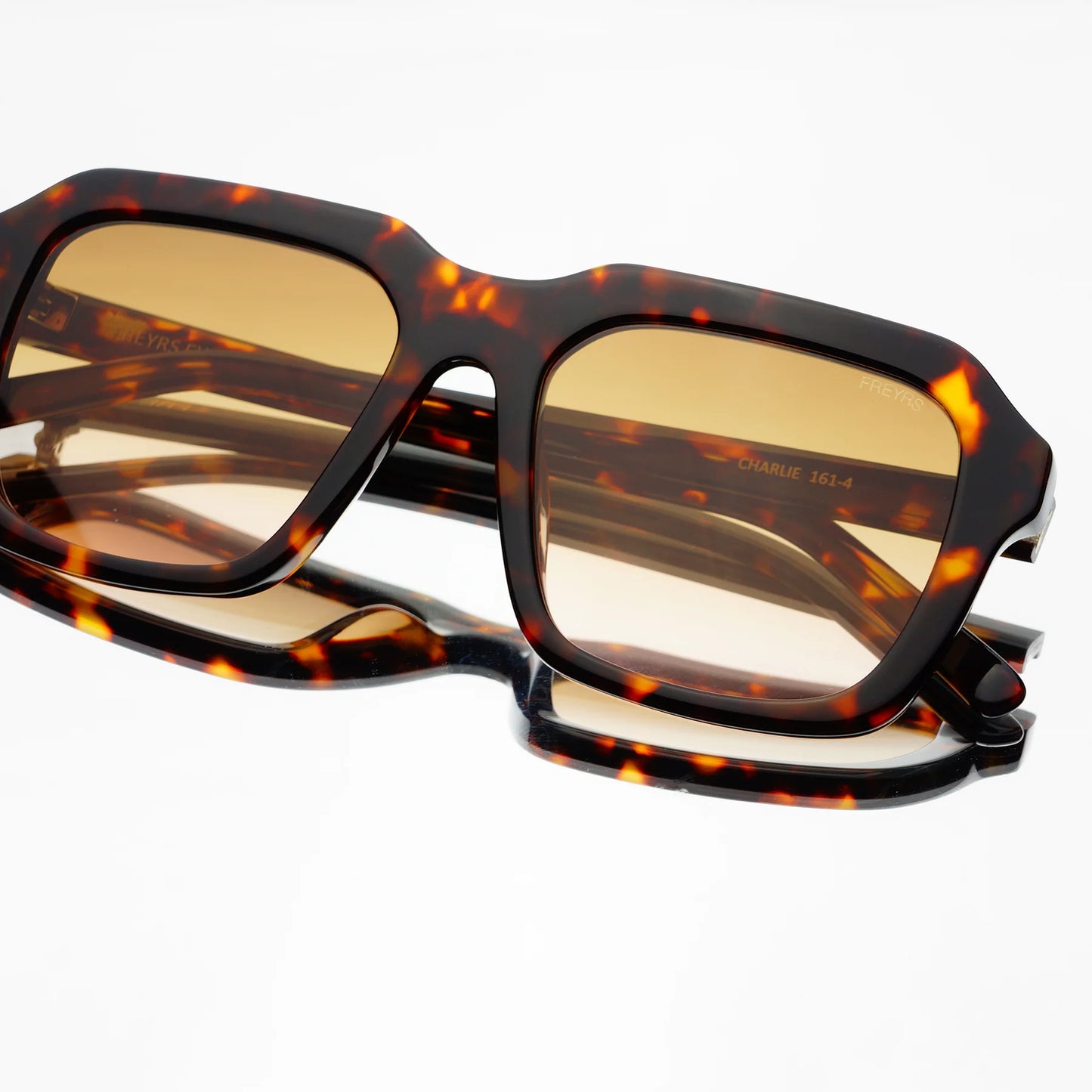 charlie acetate rectangular sunglasses