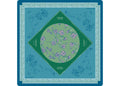 cherry blossom mat malachite
