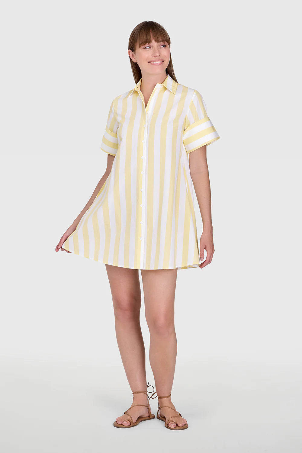 dock dress in club stripe