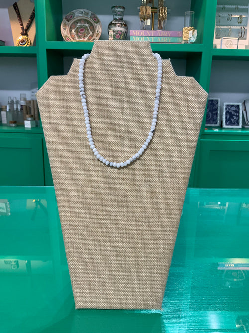 classic beaded necklace