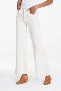 fiona high rise wide leg jeans wheat