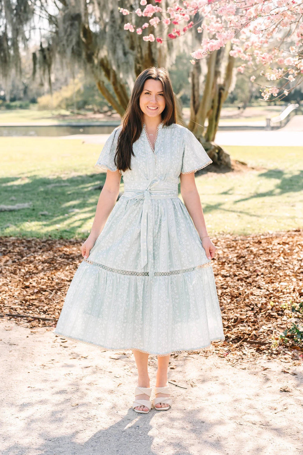 brynley dress lush meadow