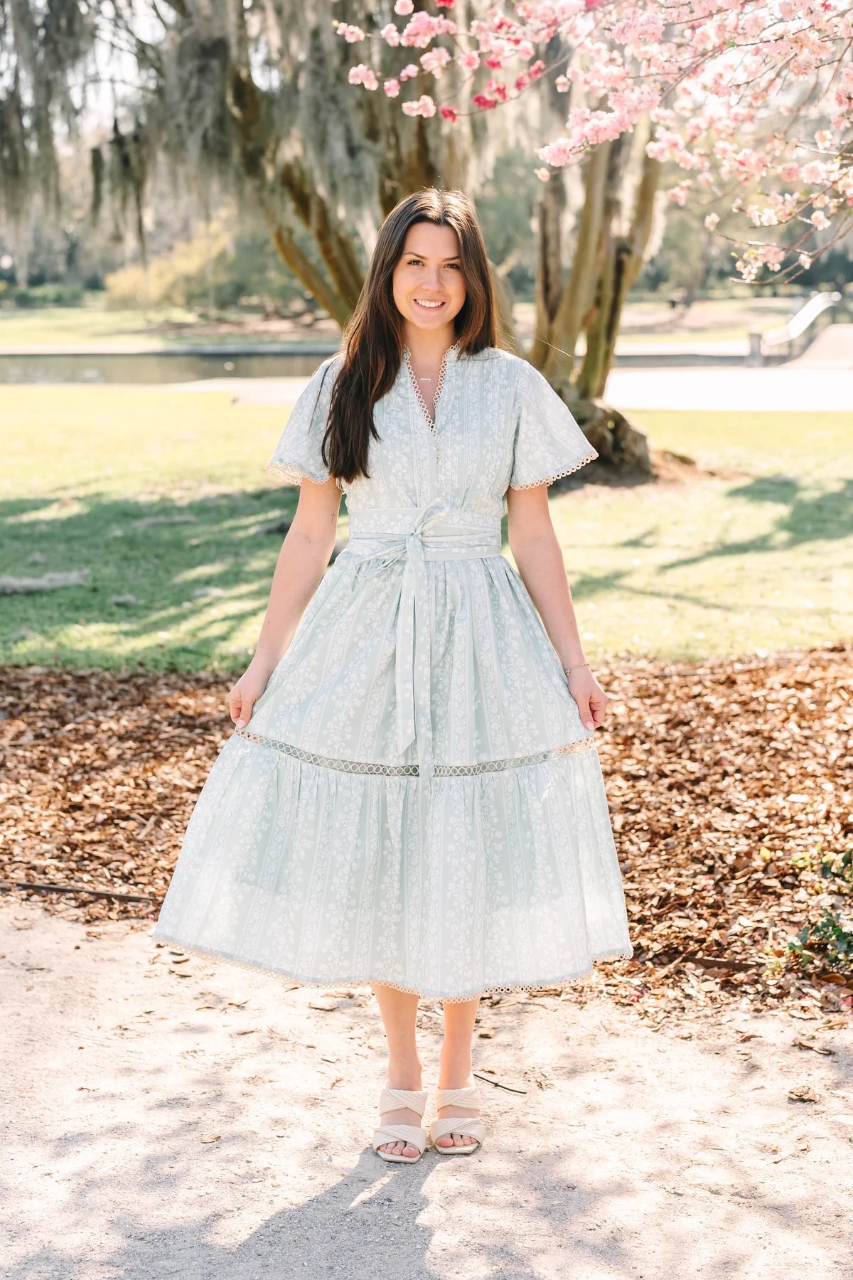 brynley dress lush meadow