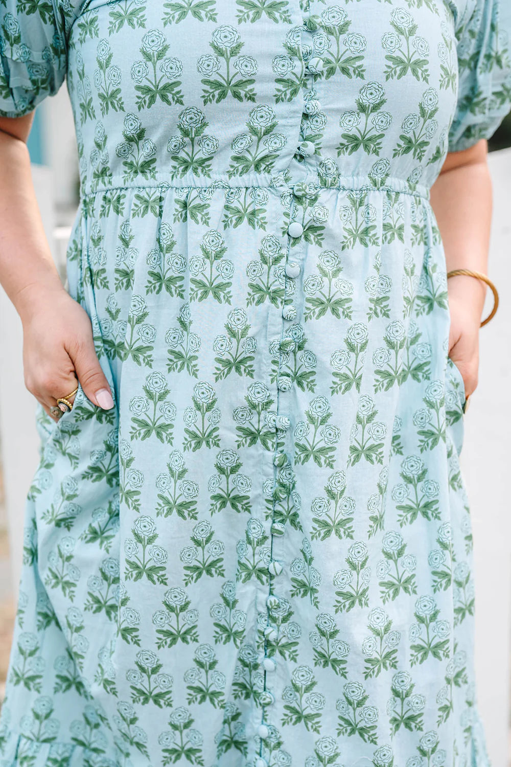 hadley dress in juniper grove