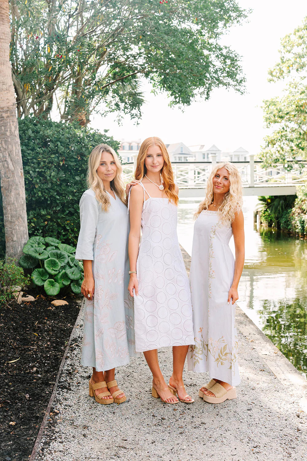 cleo dress ivory vine