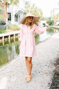 cecilia dress pink salt
