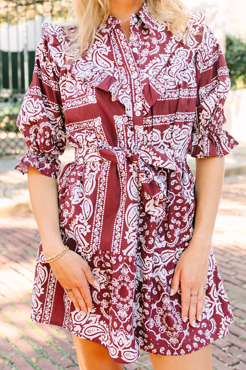 autumn dress redwood