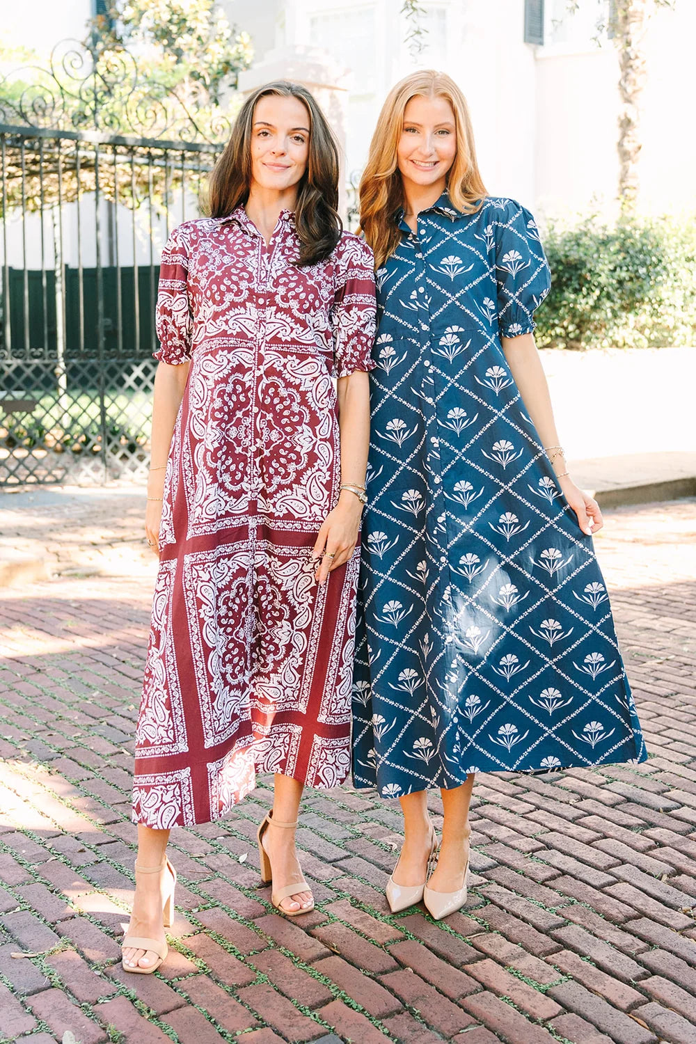 paloma dress navy peony