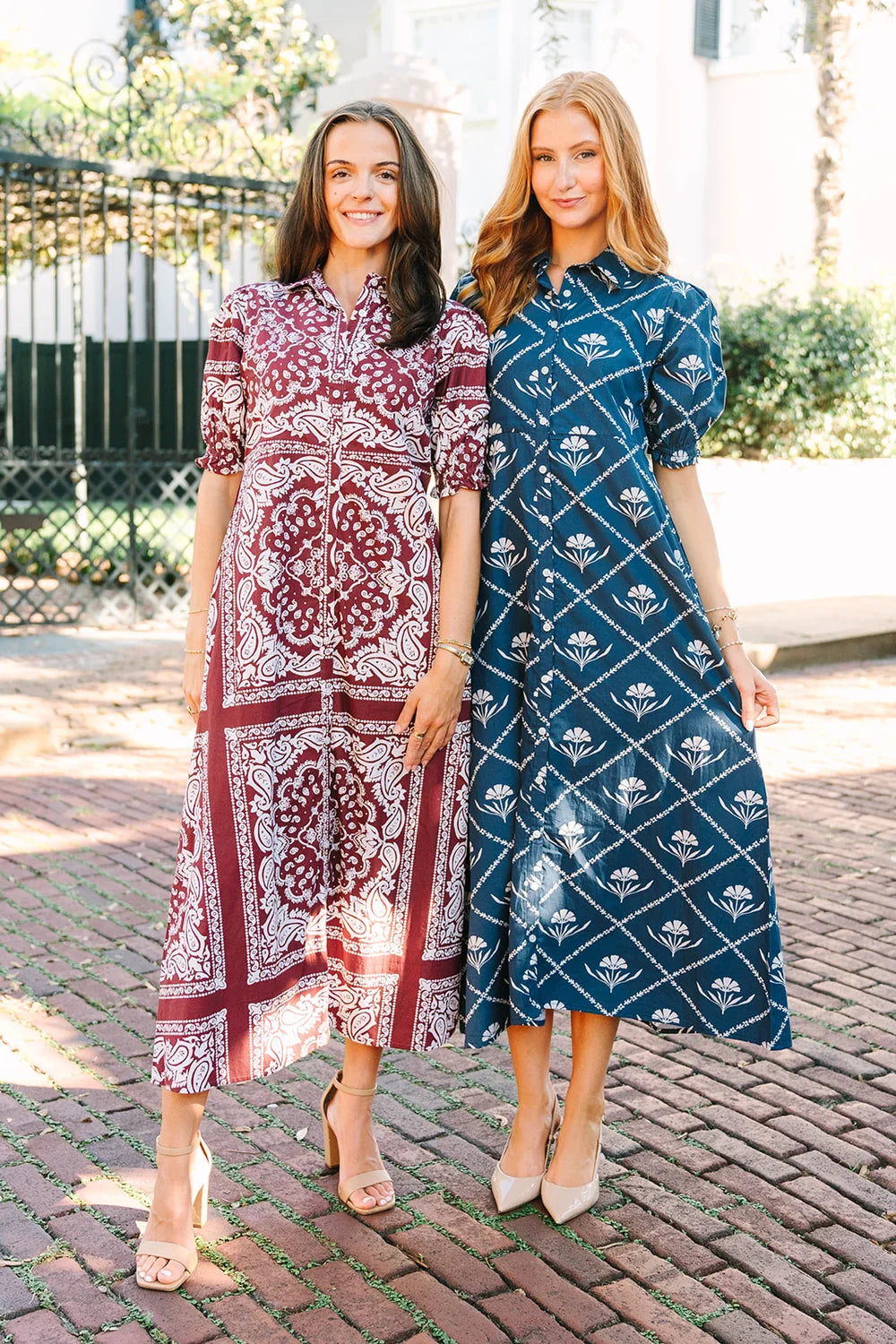paloma dress navy peony