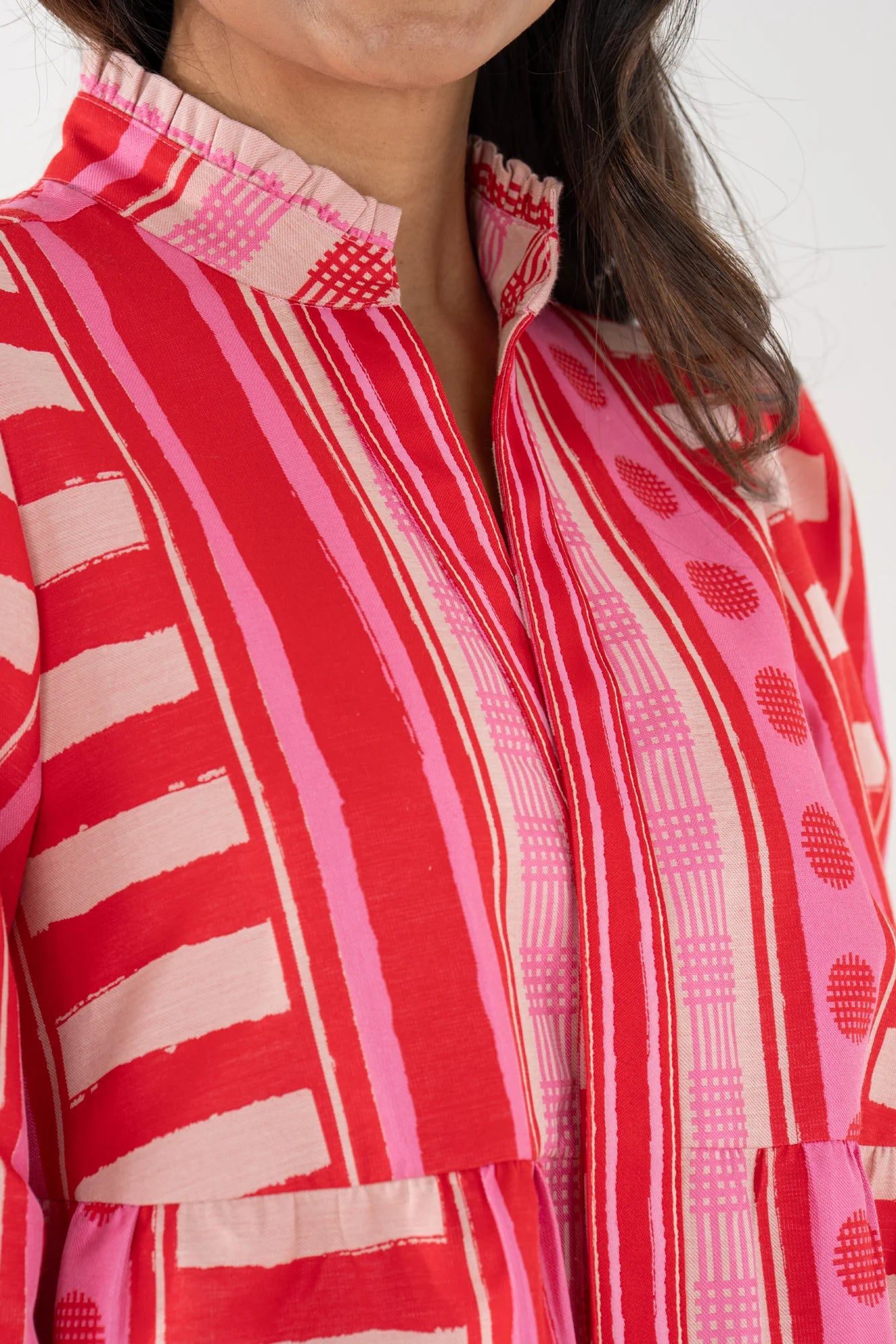 sadie dress peach jubilee