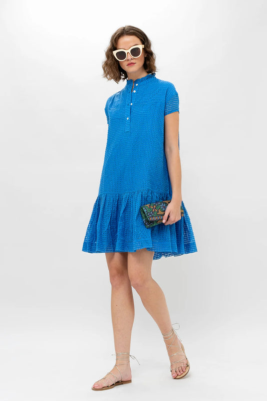 cap sleeve mini delray blue