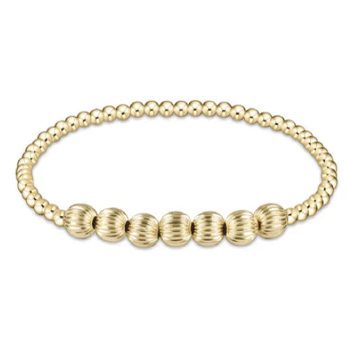 dignity beaded bliss gold 6mm