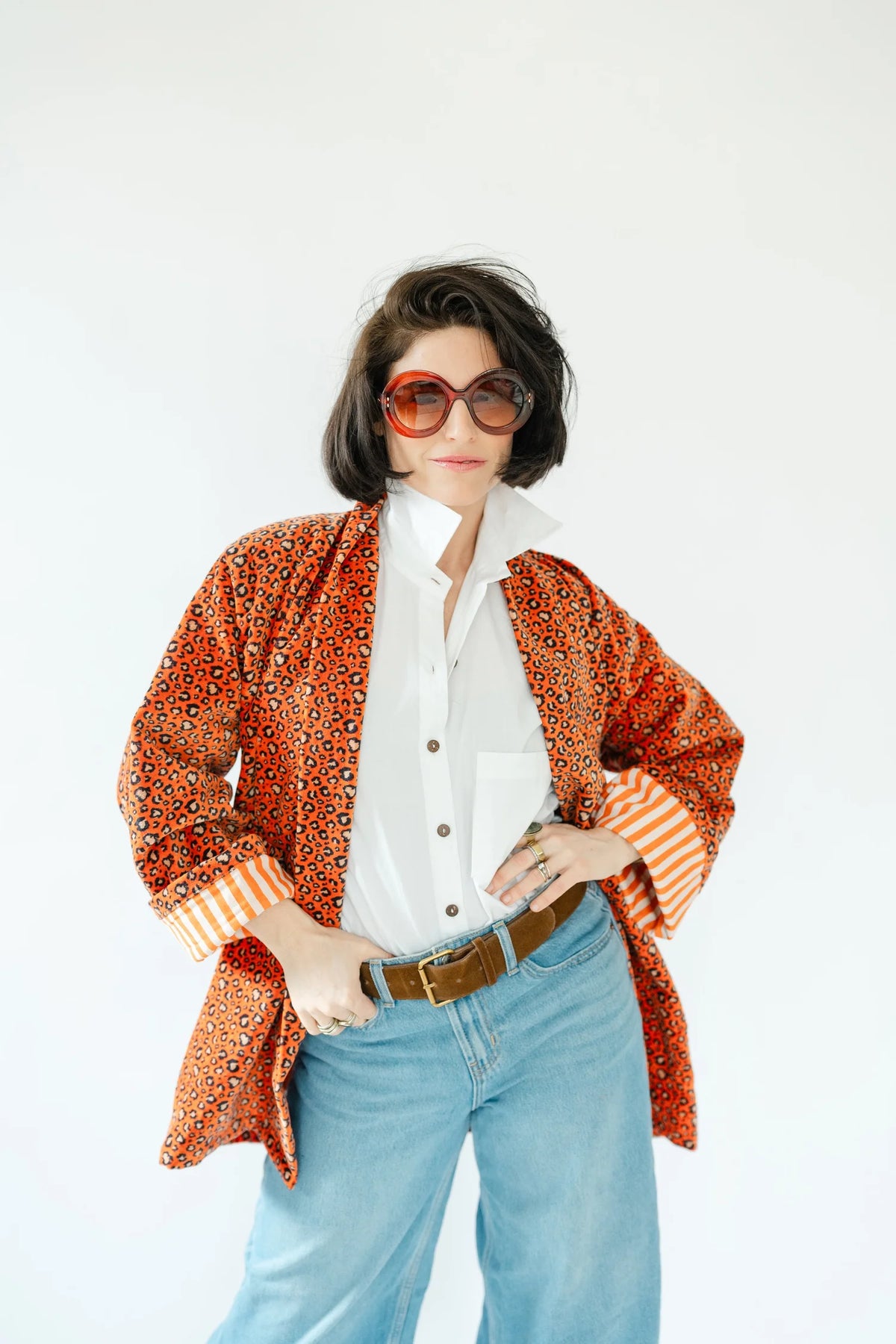 penny velvet lounge jacket