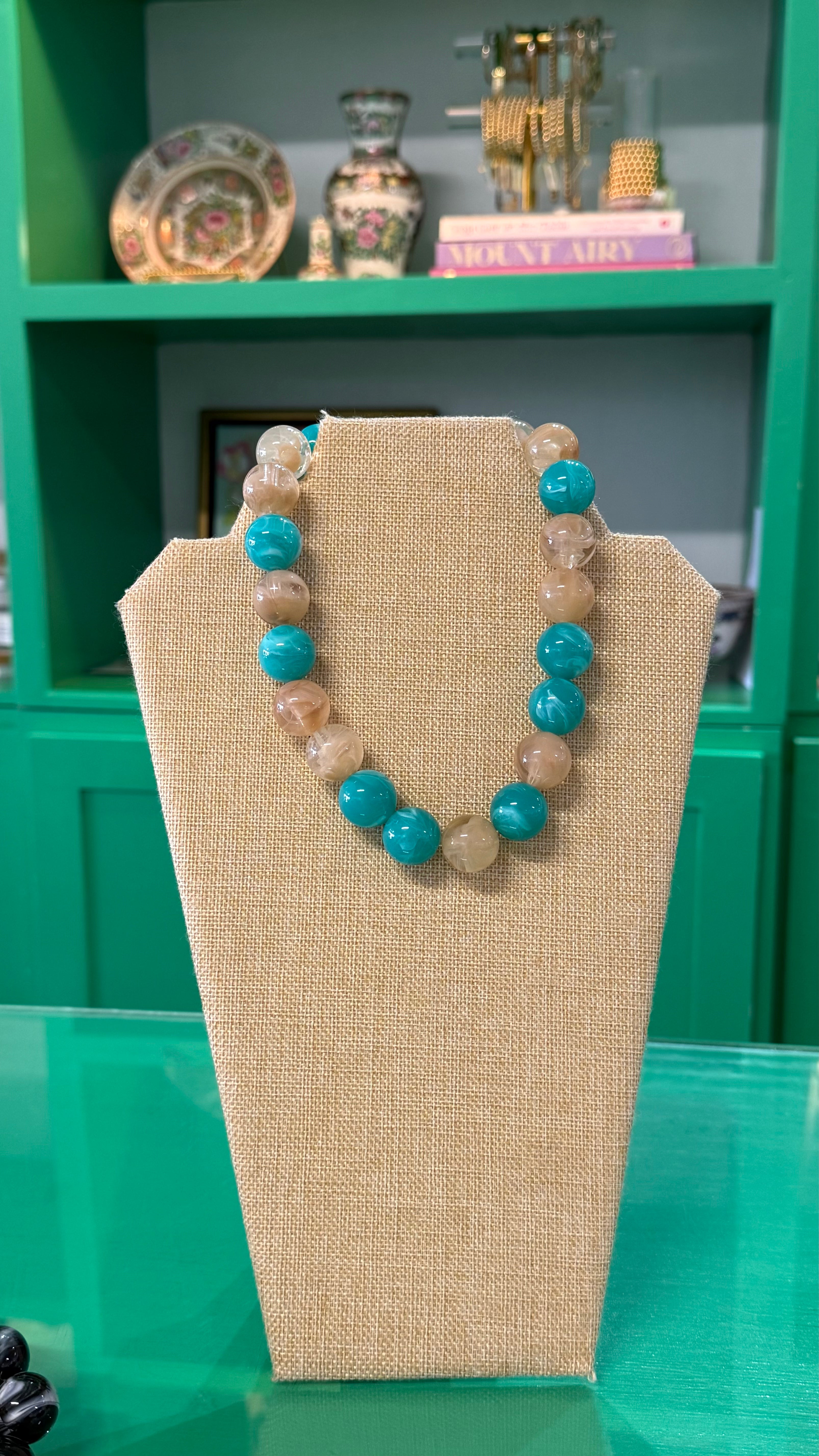 gumball bauble necklace