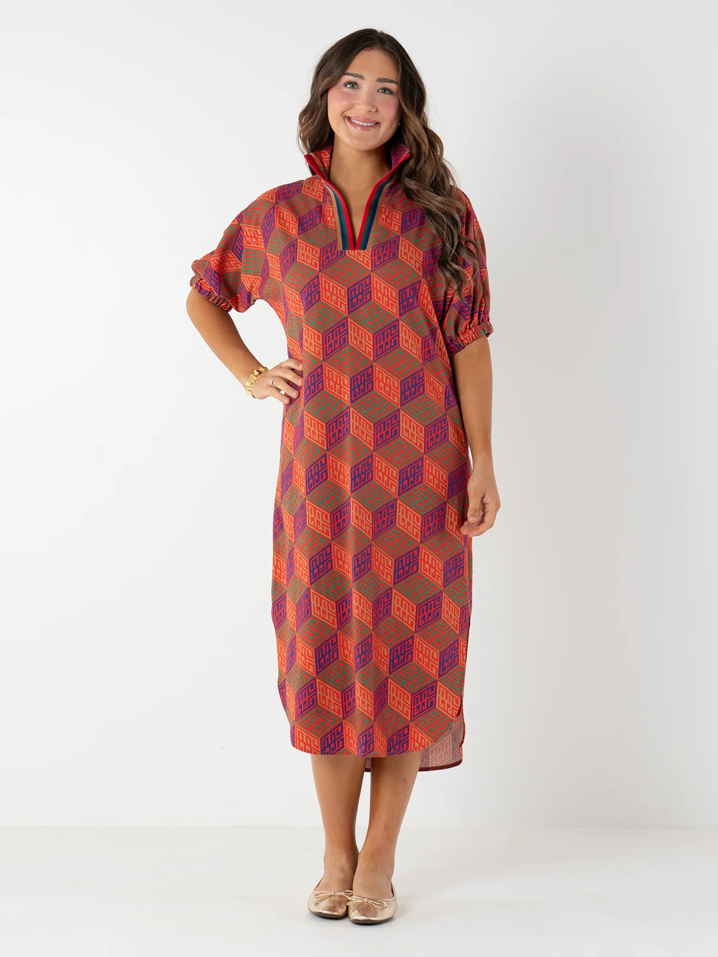 poppy caftan vintage monogram