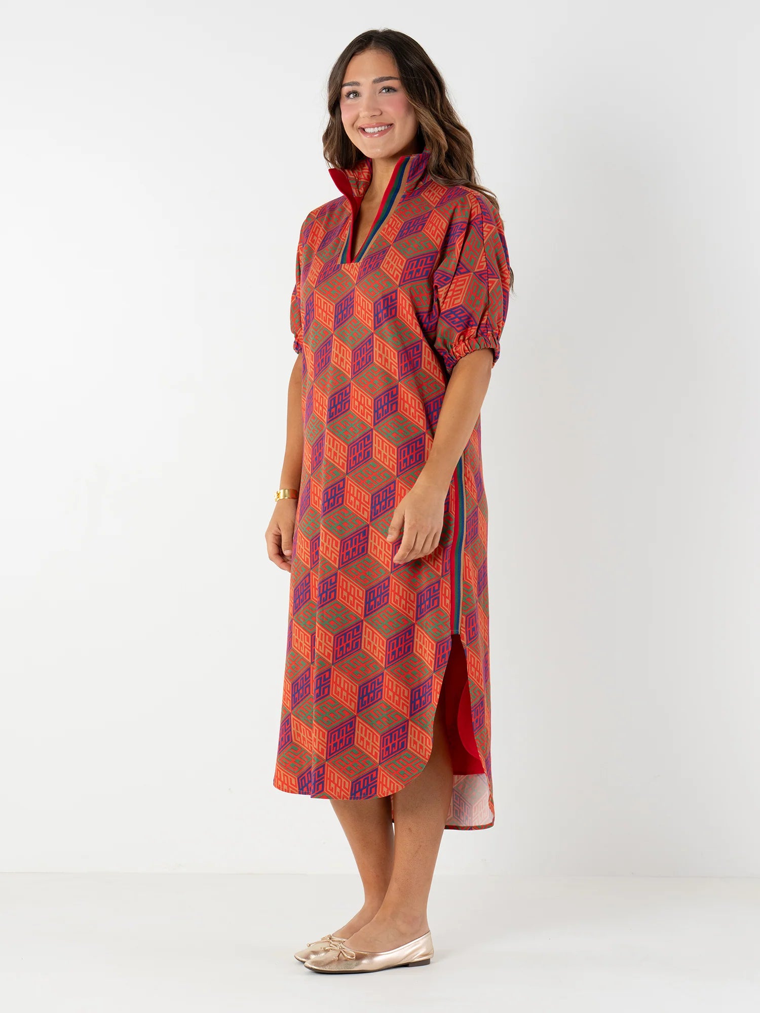 poppy caftan vintage monogram