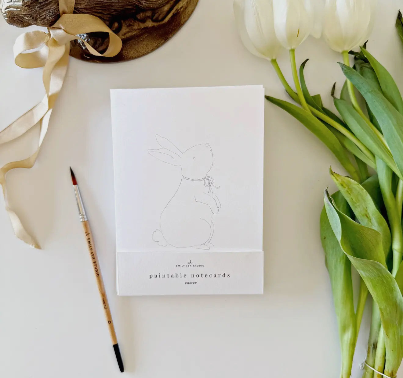 easter paintable notecards