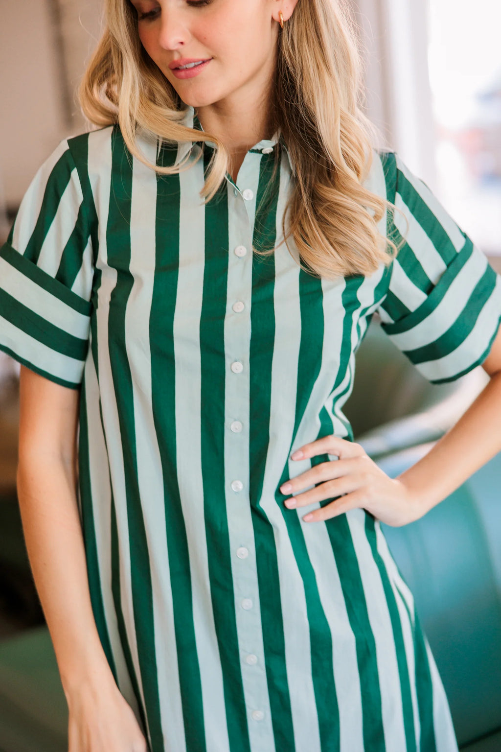 gibbons dress dunlin stripe