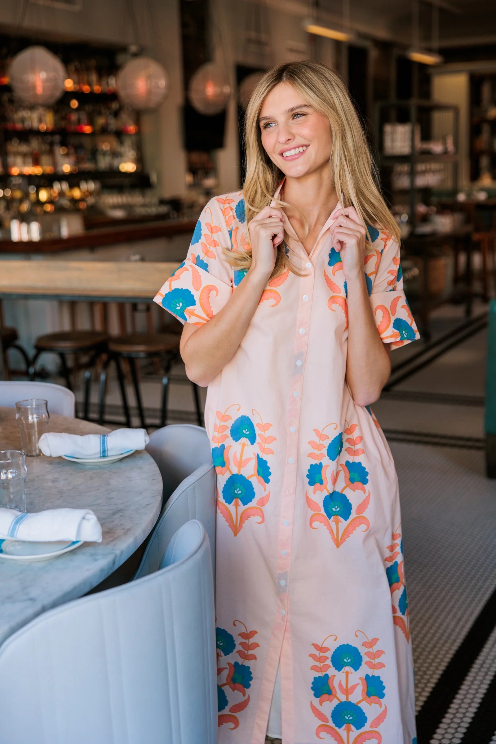 gibbons dress pink sands