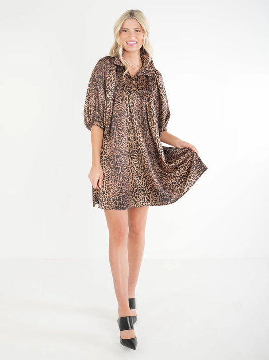 charlotte dress lady leopard