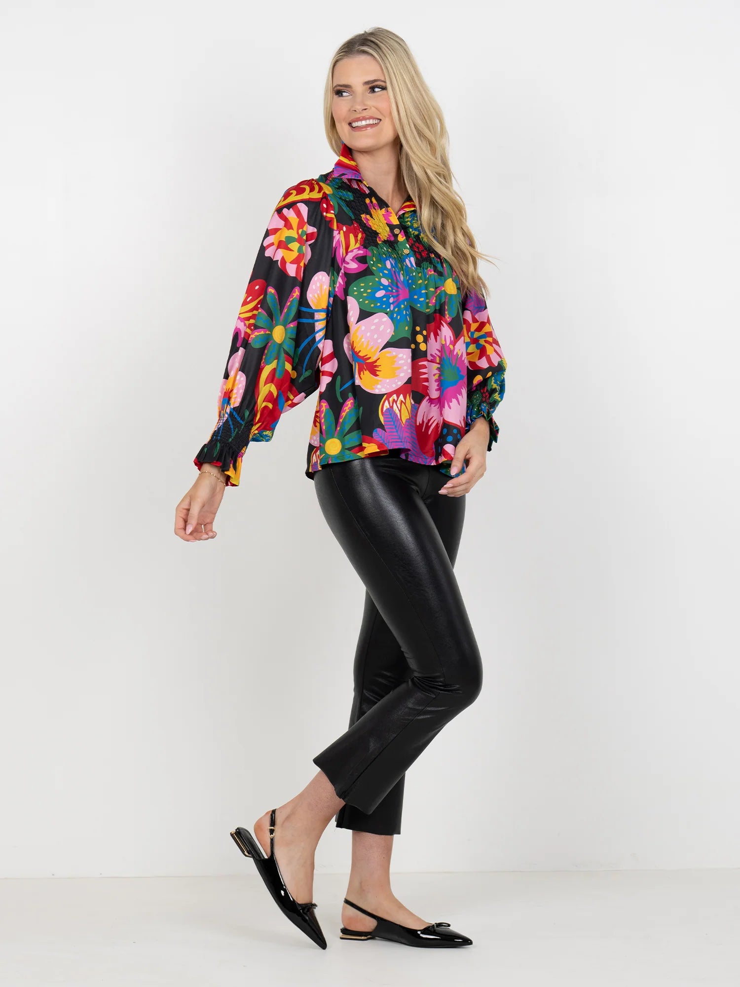 charlotte top midnight garden