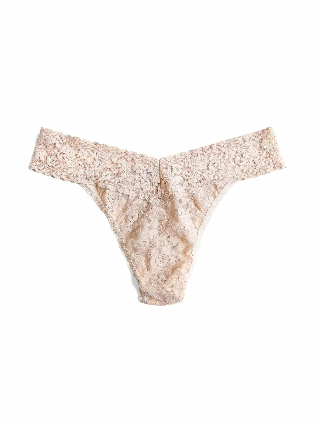 signature lace original rise thong