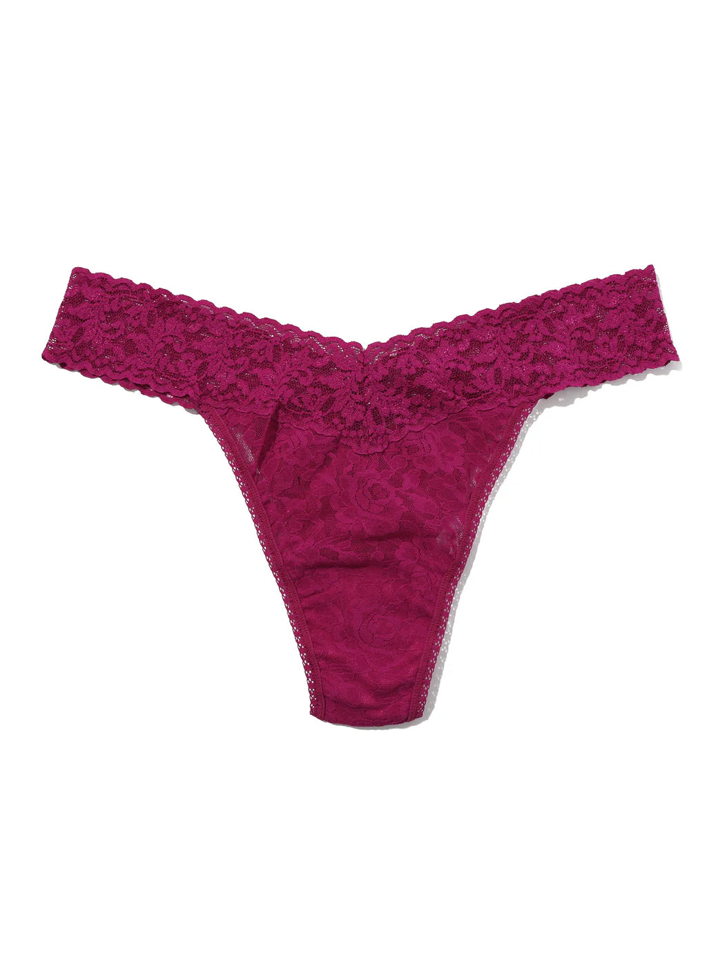 signature lace original rise thong