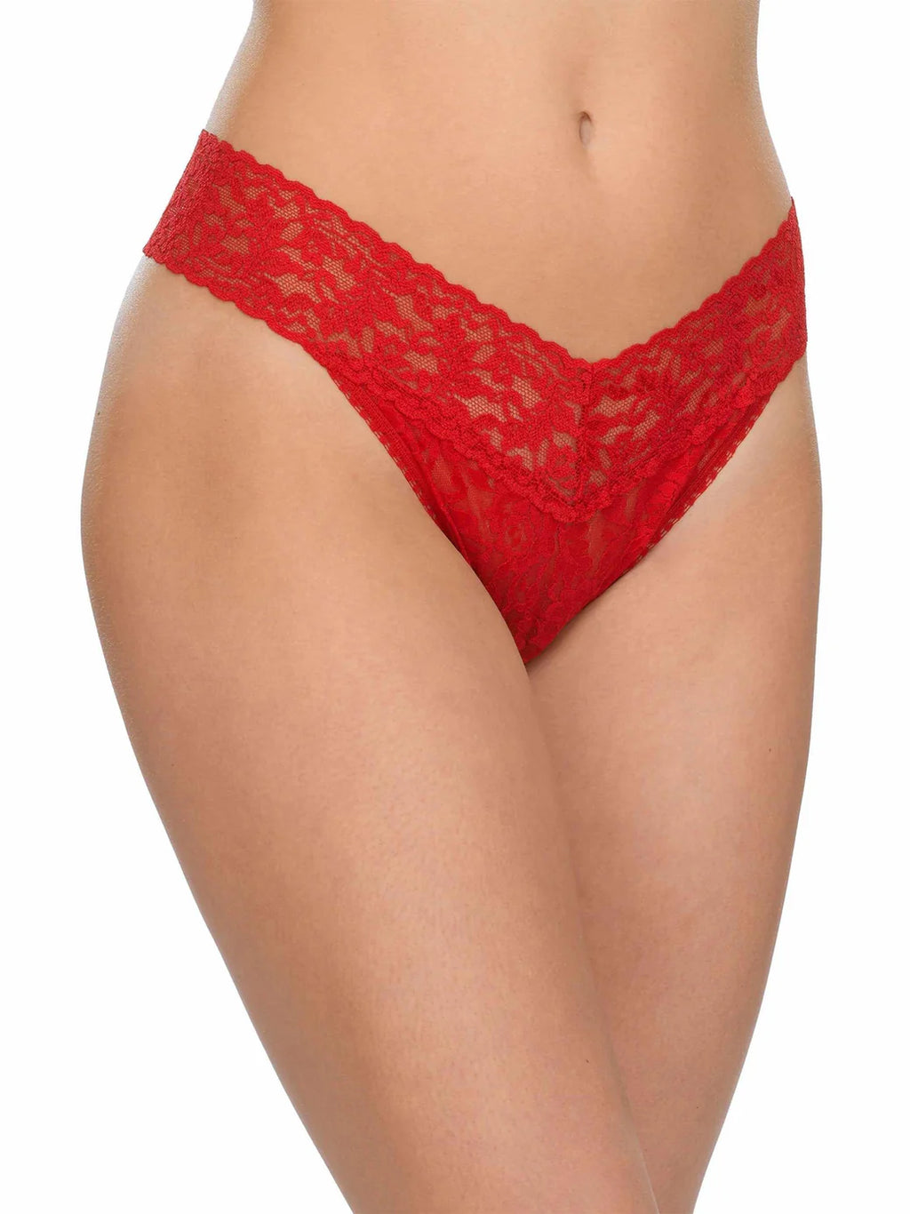 signature lace original rise thong