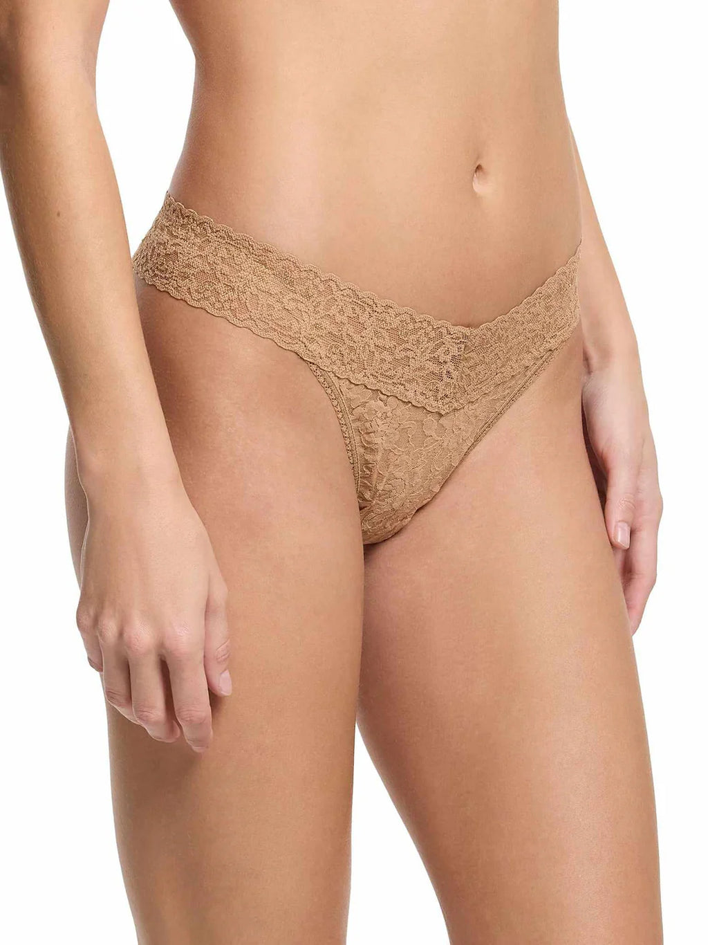 signature lace original rise thong