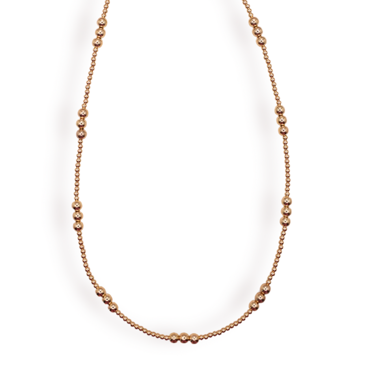 ily necklace in gold