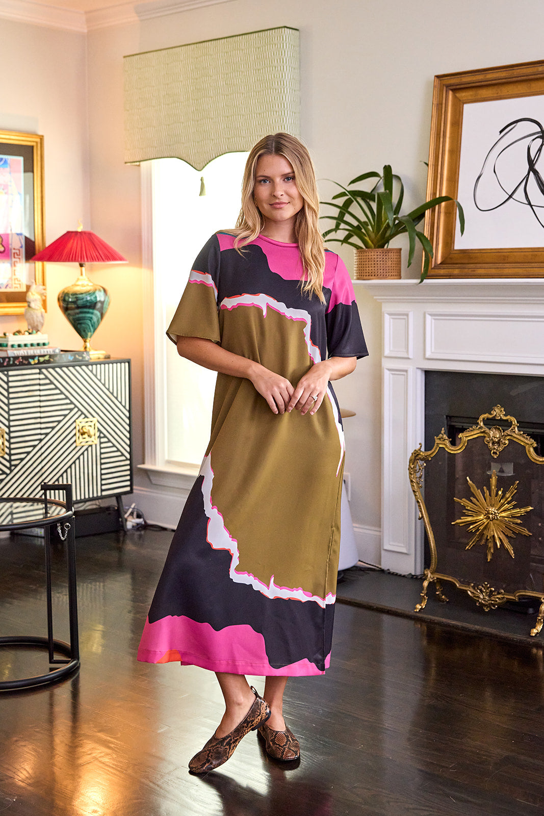 grayson dress portoro