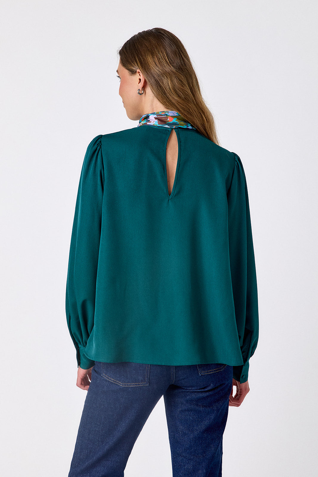 estelle blouse verdigris