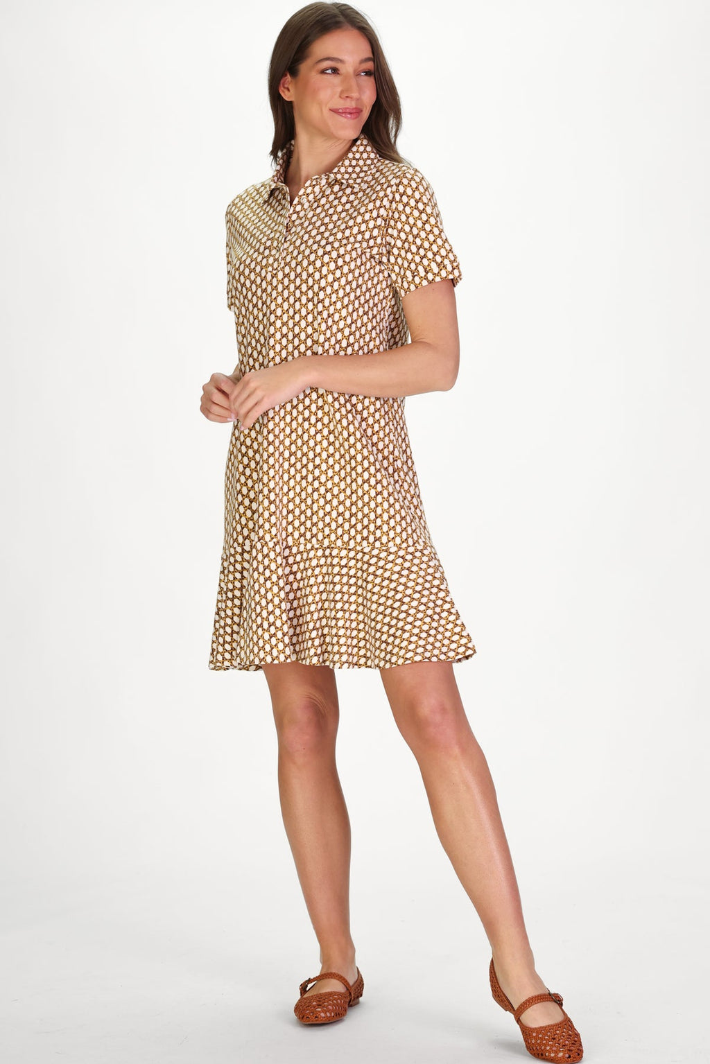 elsie dress willow weave