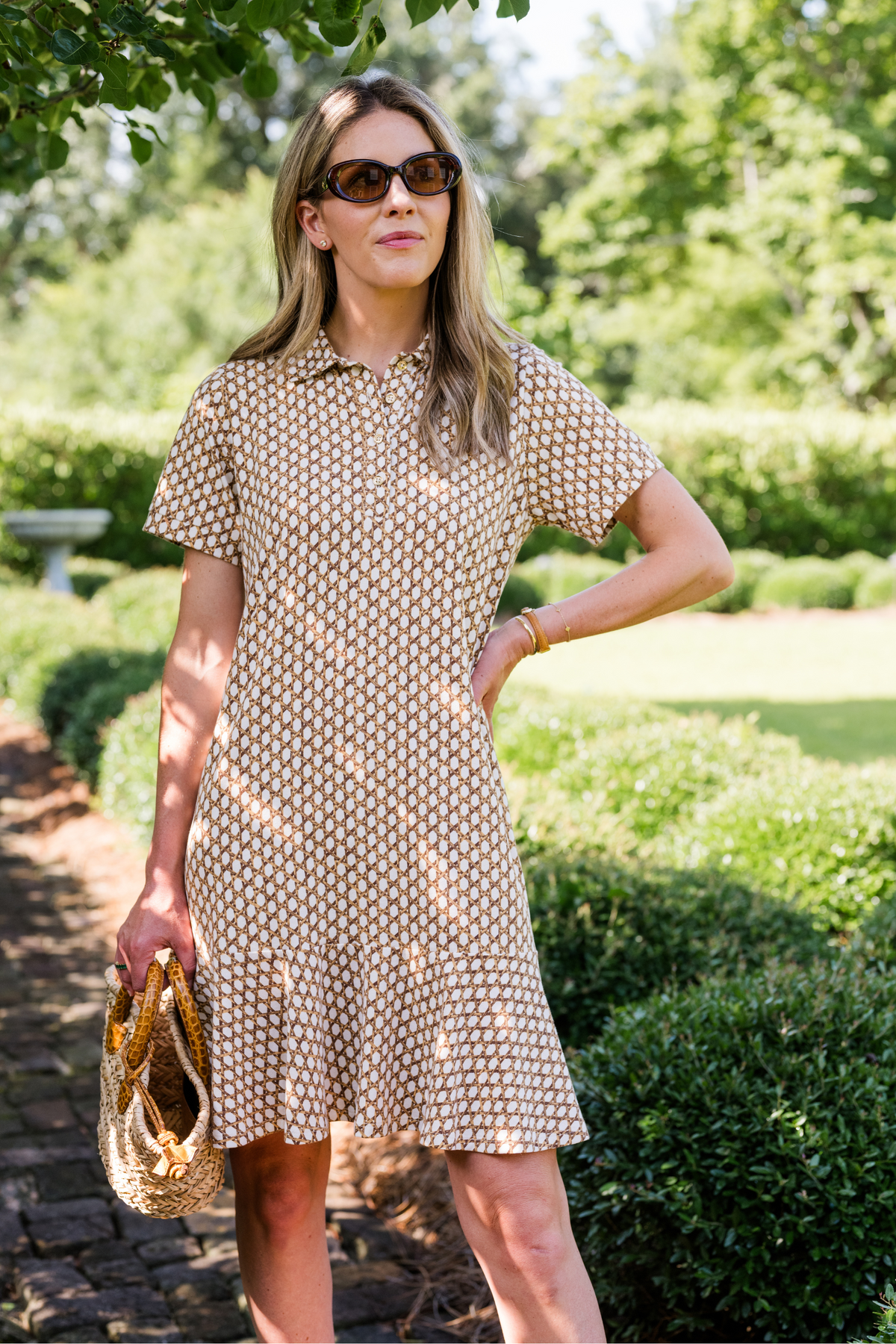 elsie dress willow weave