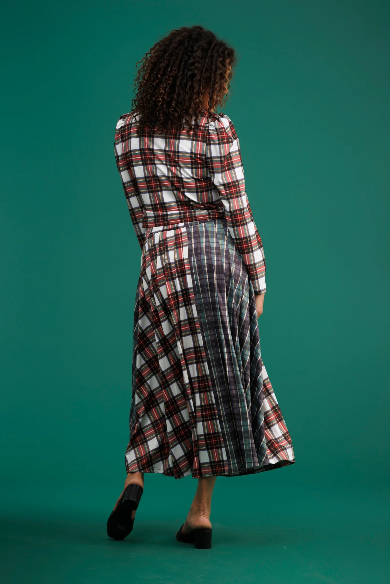 lennox tartan plaid skirt