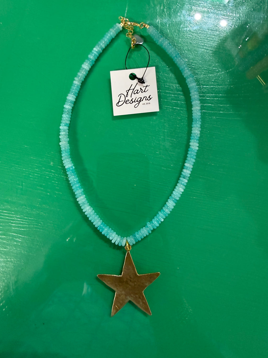 charm beaded necklace