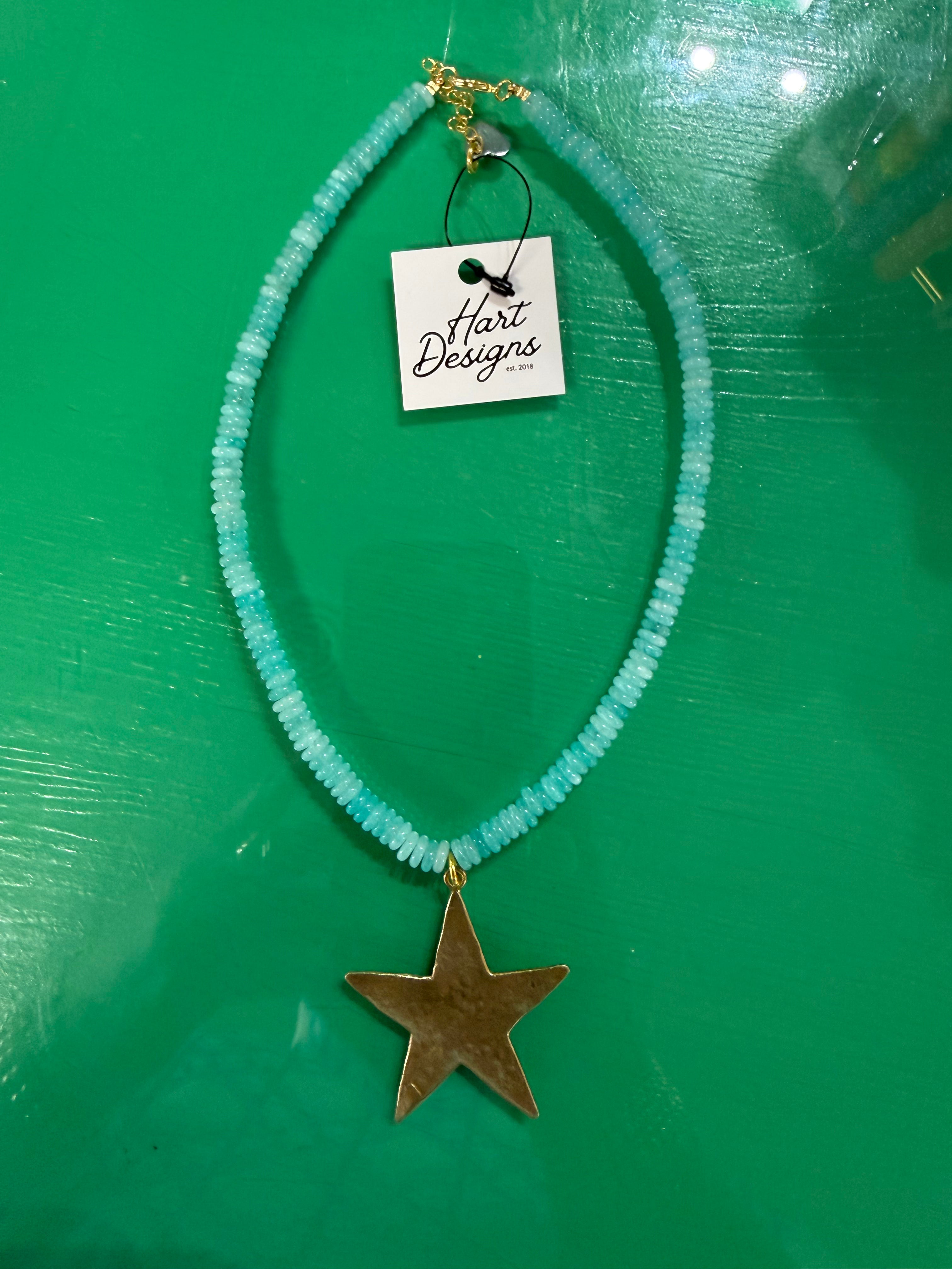 charm beaded necklace