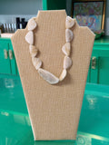 abstract beaded necklace