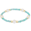 purpose pearl 6mm gemstone bracelet - amazonite
