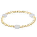 admire gemstone 3mm gold bracelet aquamarine