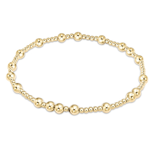 hope unwritten 6mm bracelet gold