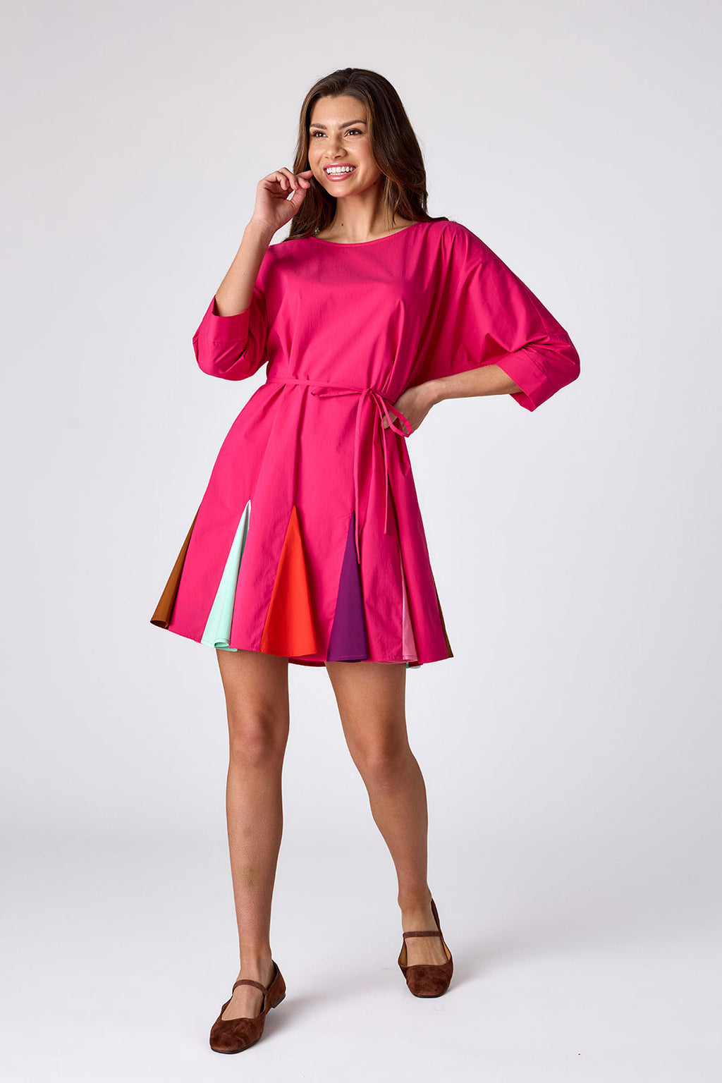 lucy dress beetroot