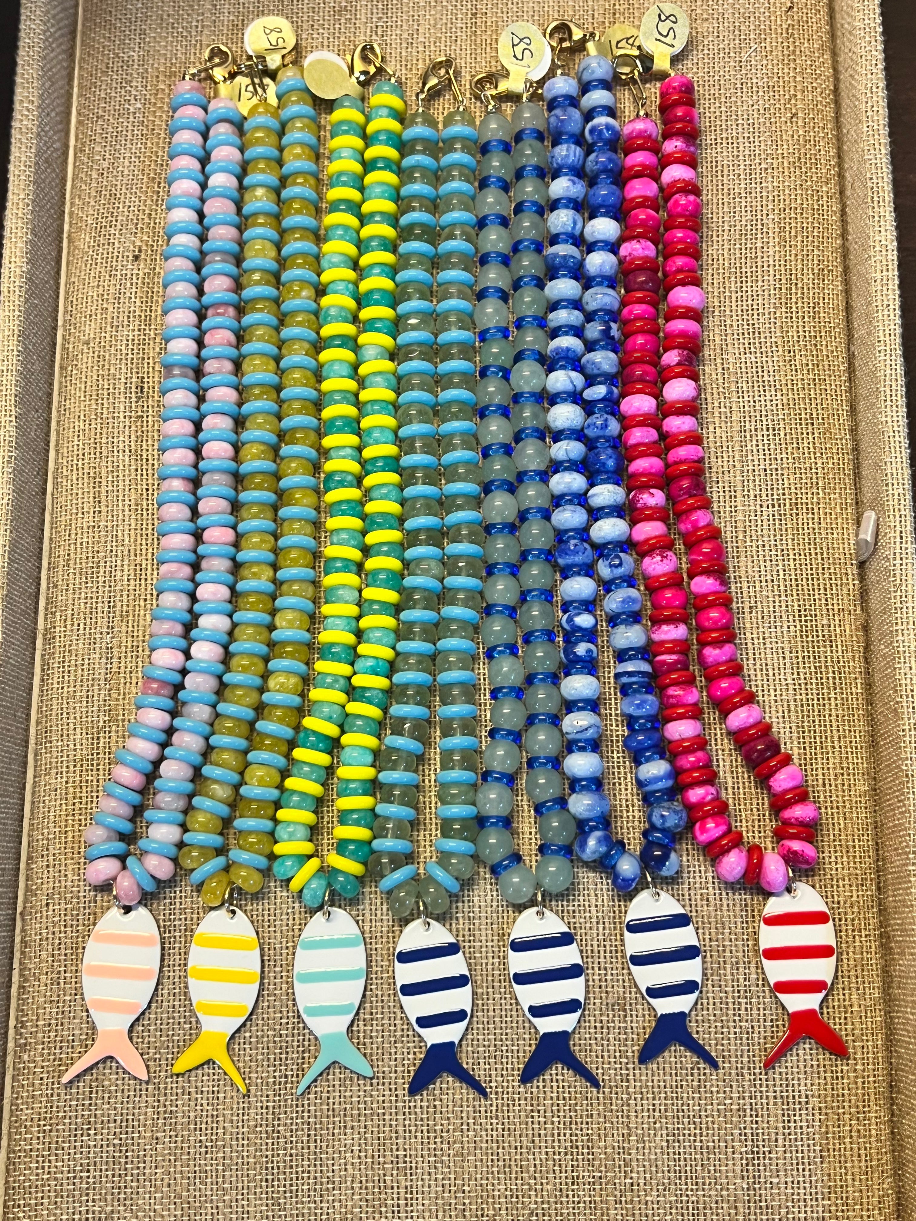 here fishy fishy necklace