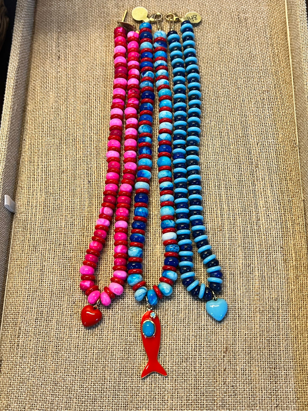 tiny heart necklace
