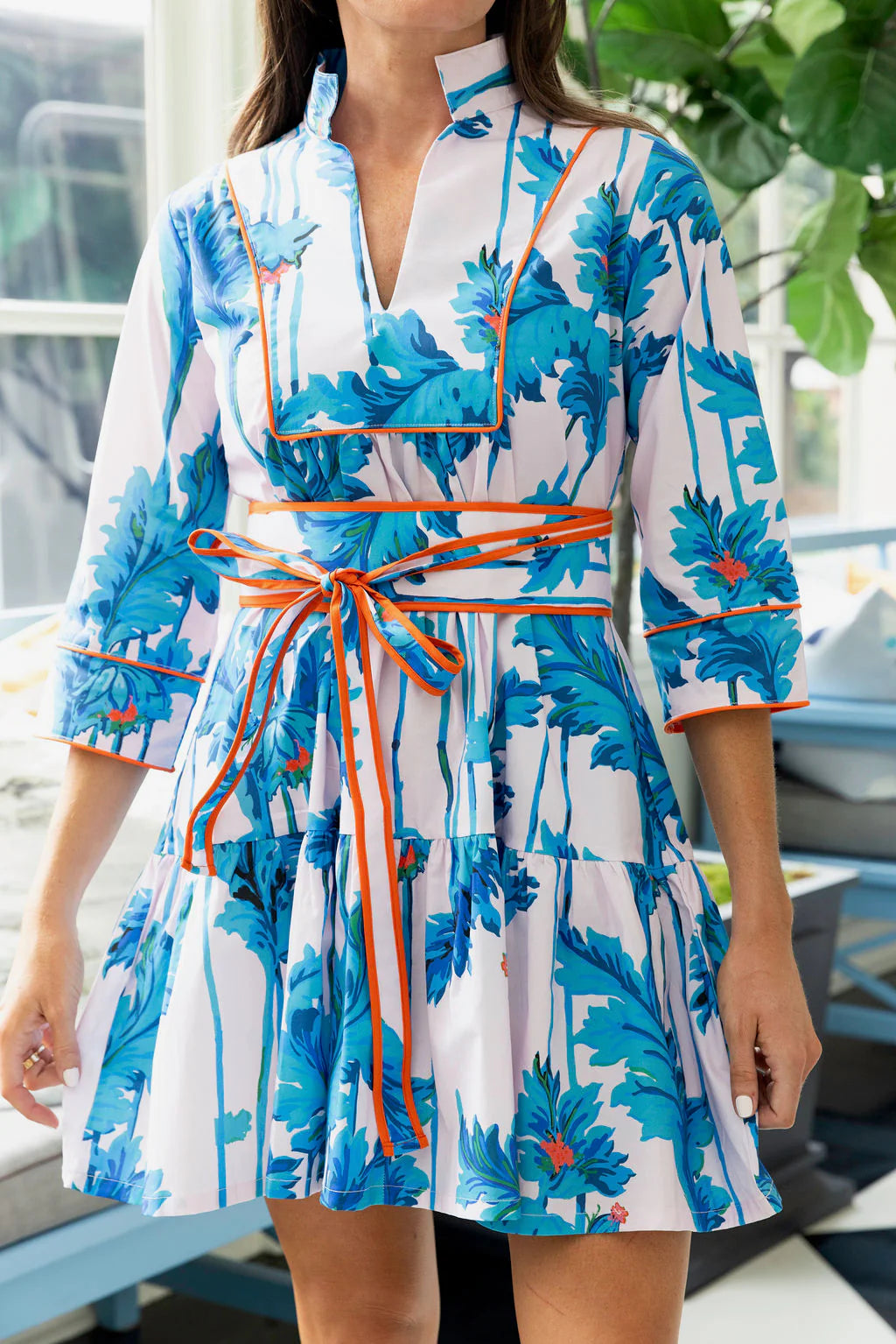 blue regency pippa dress short